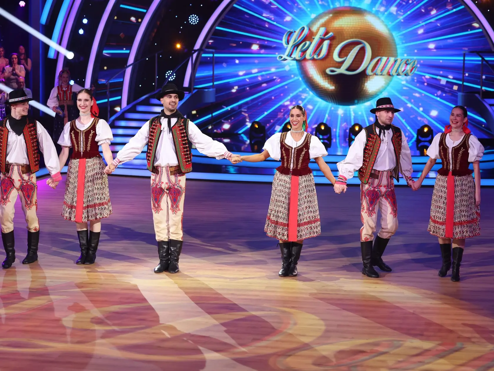 8. kolo Let's Dance. Na snímke Zuzana Porubjaková a Jaroslav Ihring.