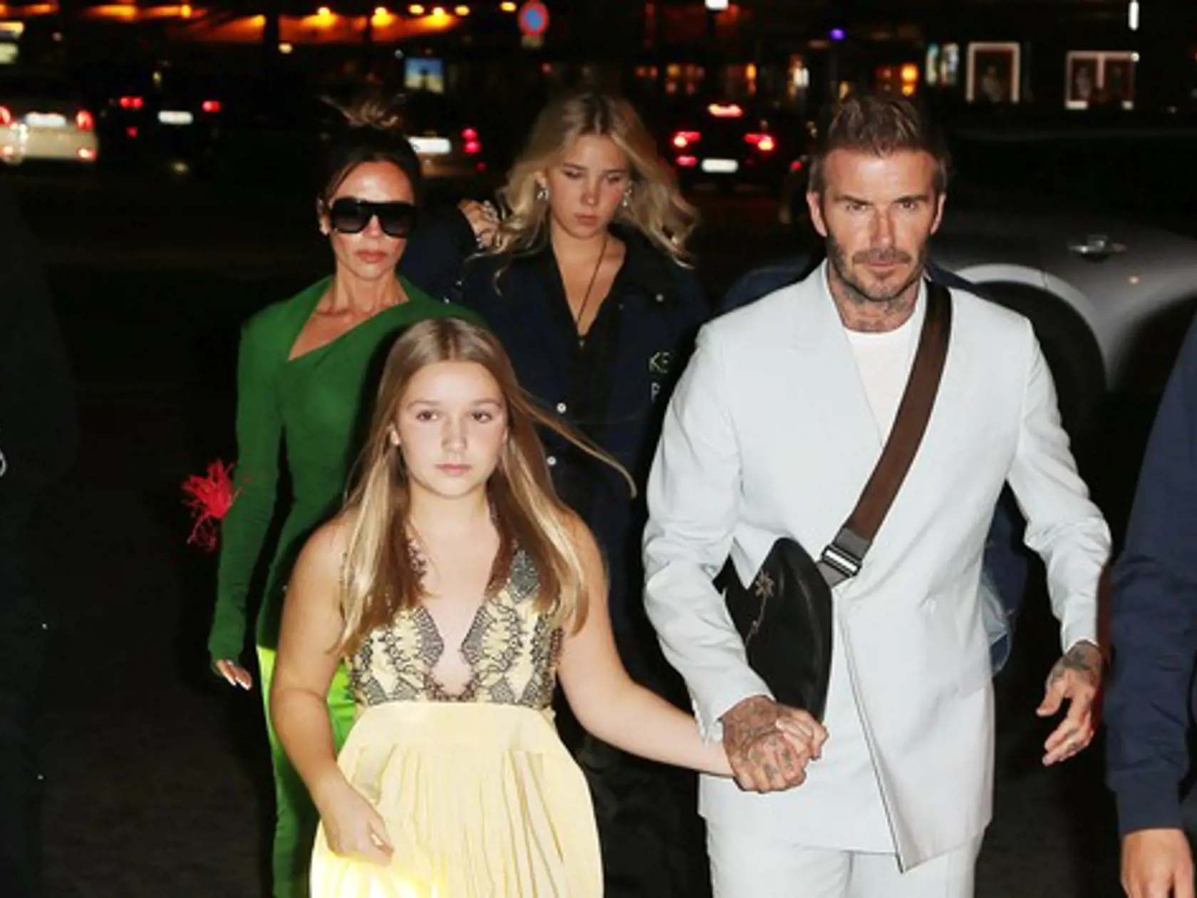 Harper Beckham s otcom Davidom.