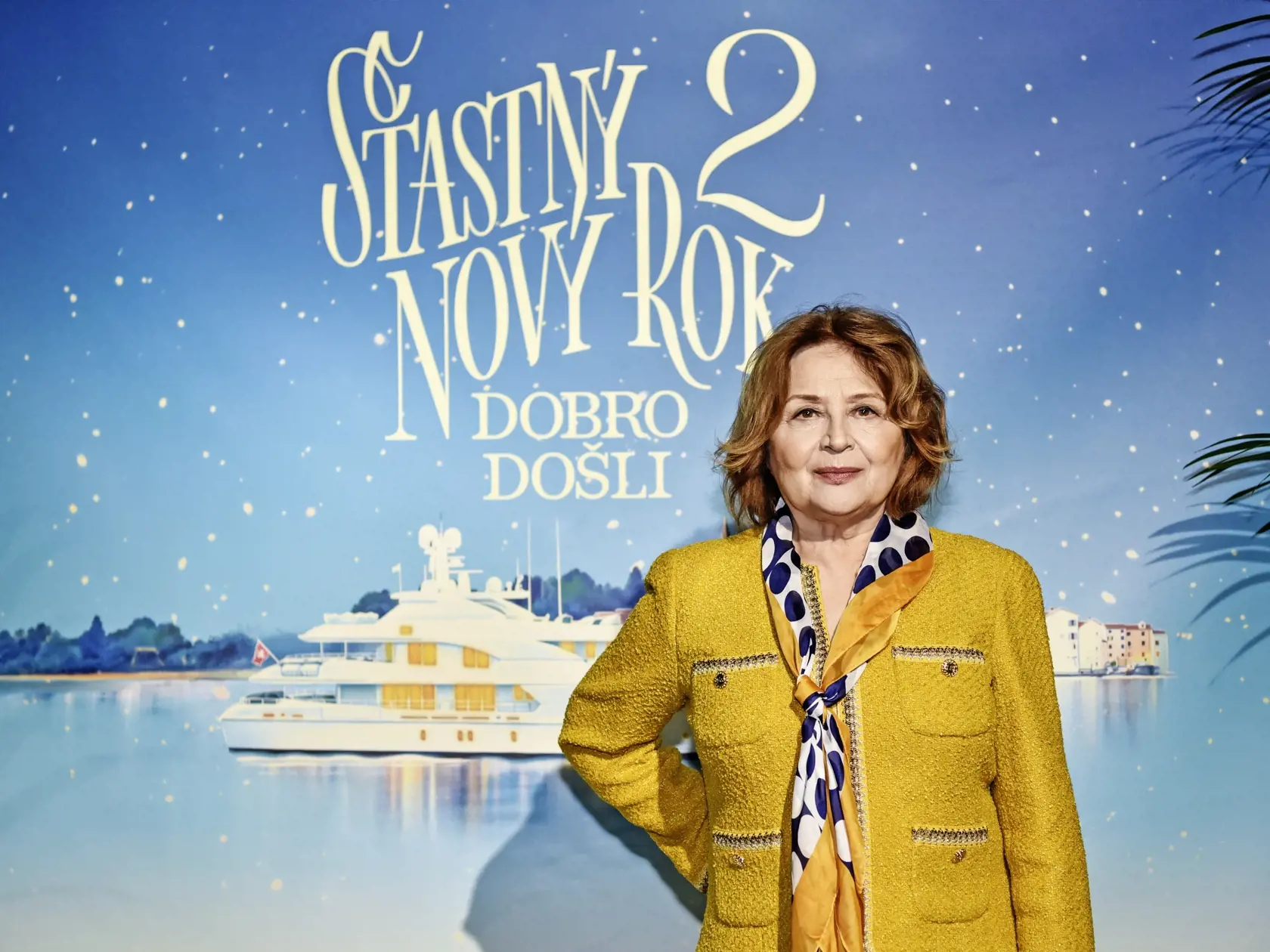 Popri práci v divadle si zahrala aj v pokračovaní filmu Šťastný nový rok.