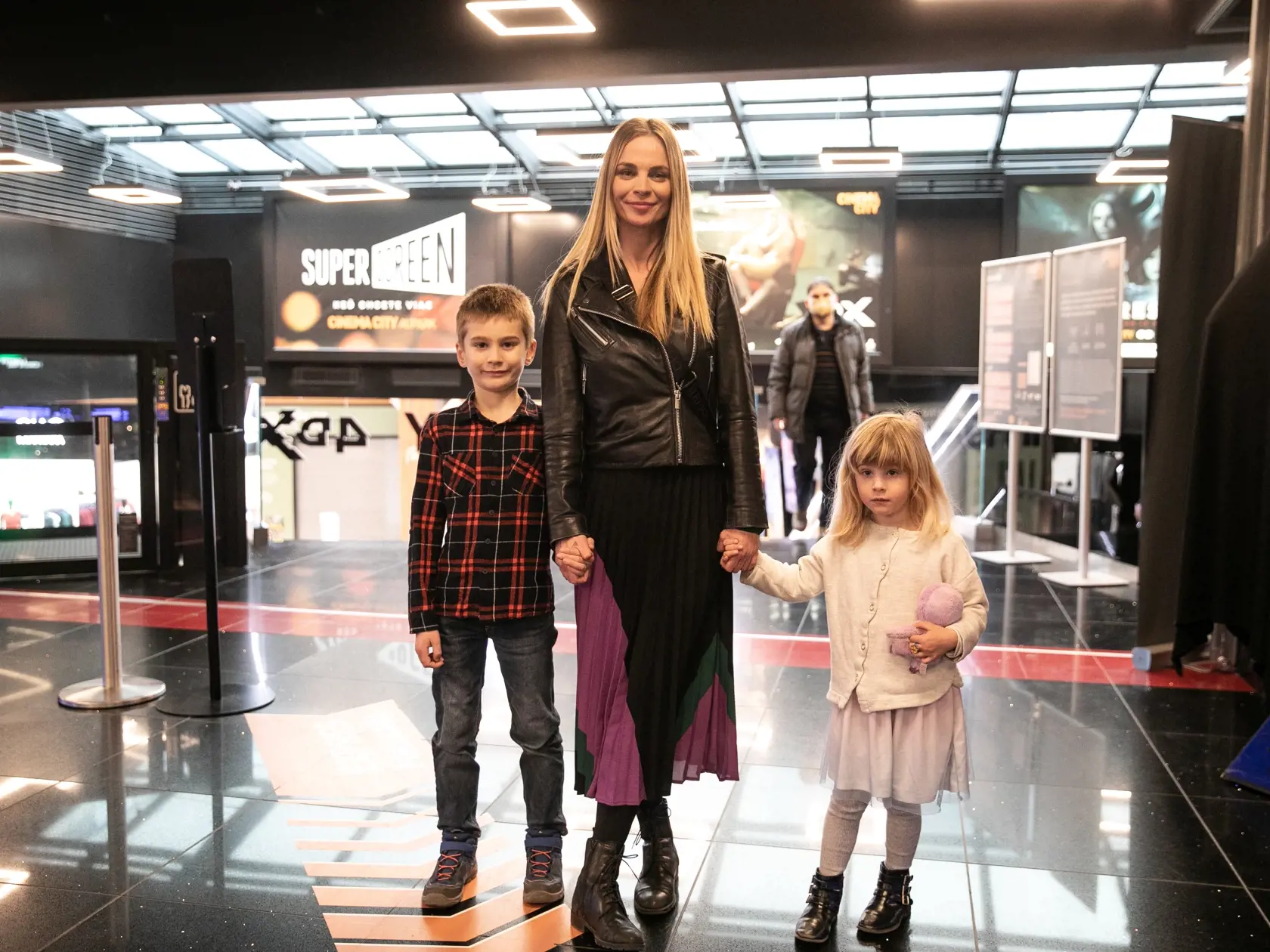 Premiéra rozprávky Myši patria do neba, na fotke je Milena Minichová.
