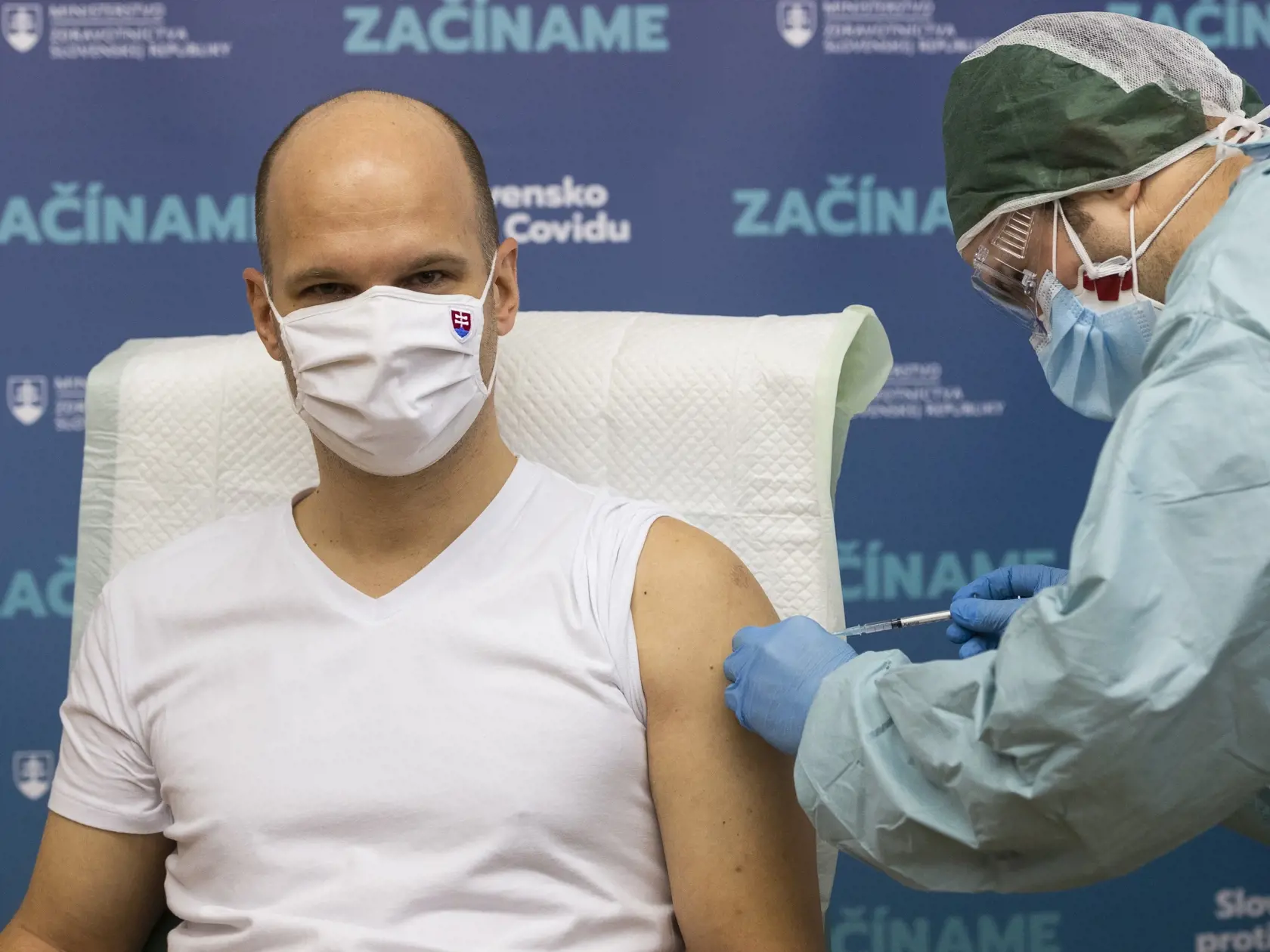 Juraj Šeliga  očkovanie