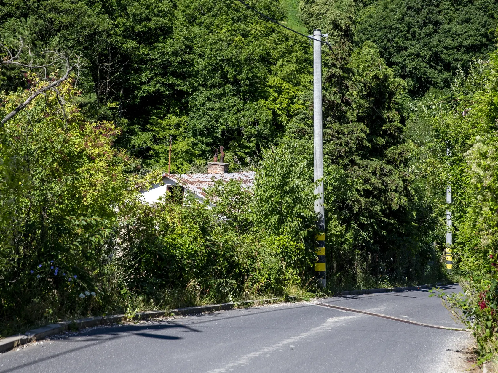 Miesto činu, kde sa muž chcel zbaviť mŕtvoly a následne spáchal samovraždu.
