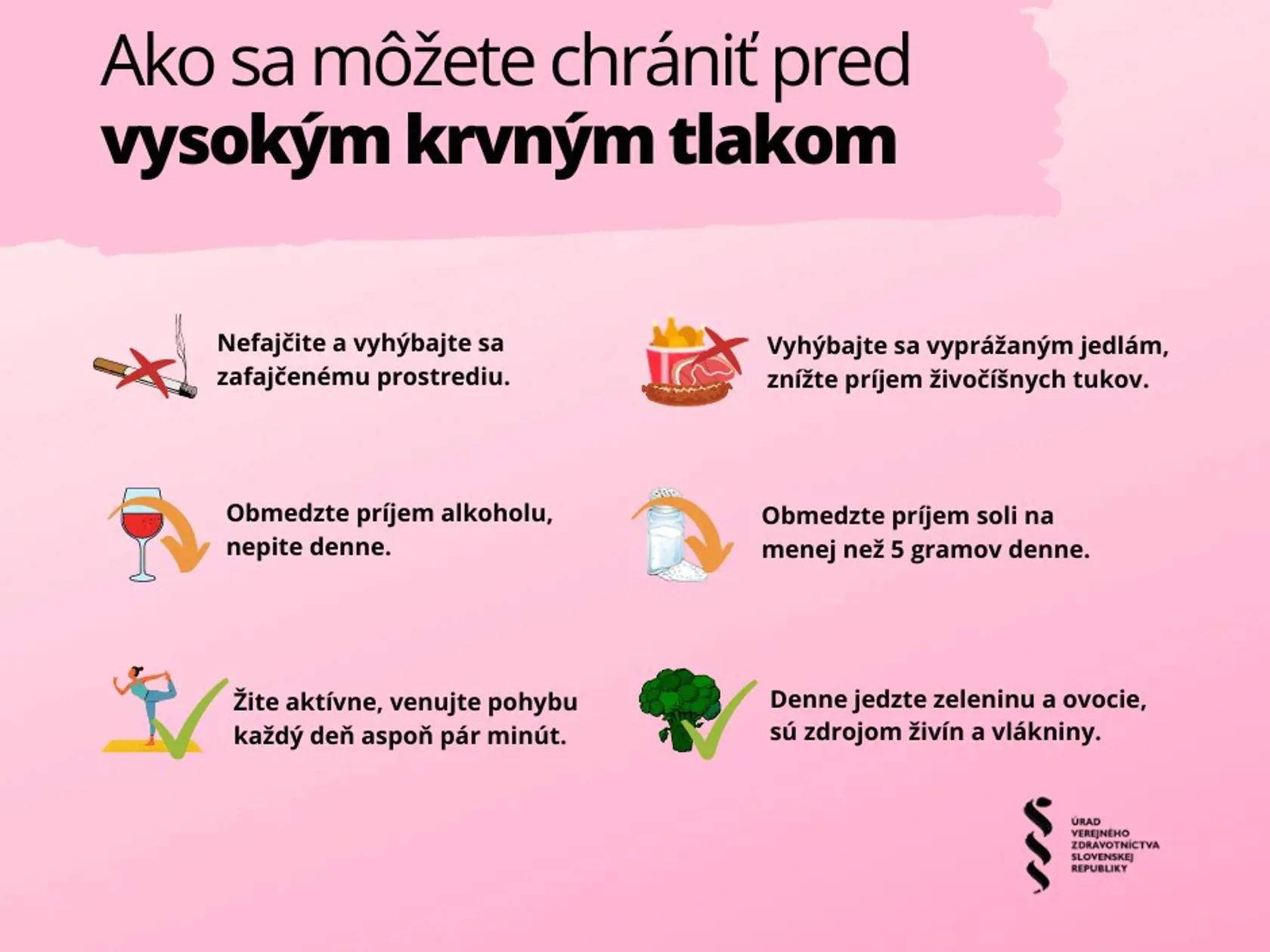 Tipy ako sa vyhnúť vysokému krvnému tlaku.