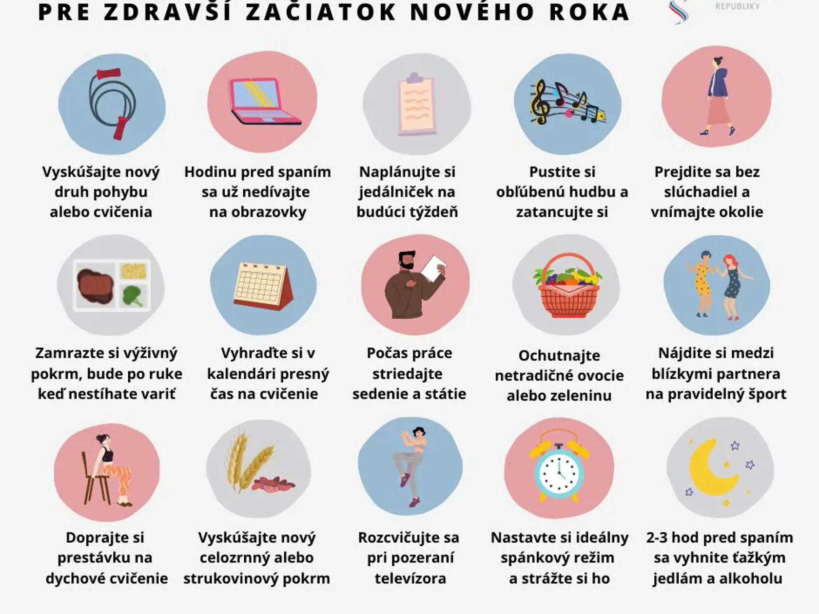 Nápady pre zdravší život.
