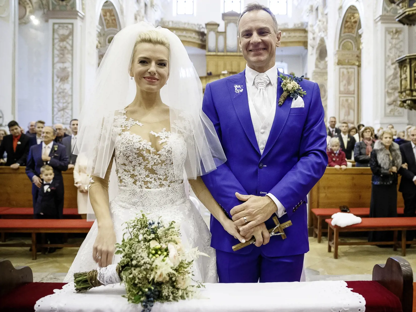 Švajda a Puškárová a ich svadobný deň.