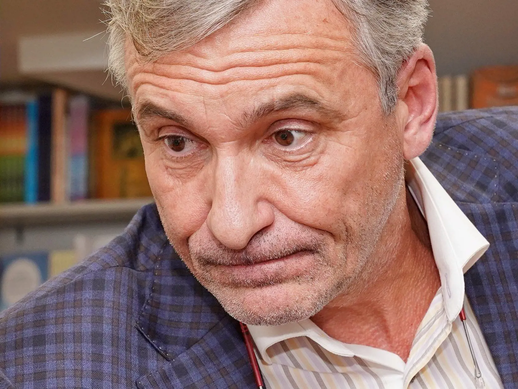 Herec Jan Čenský sa zabudol oholiť