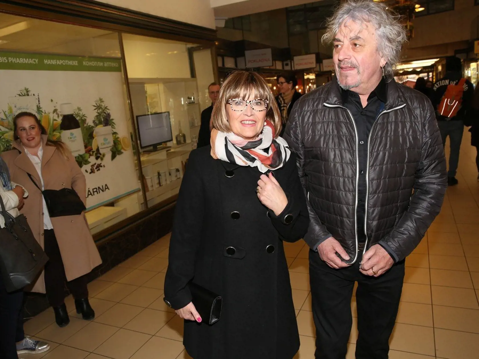 Petra Černocká s manželom Jiřím Pracným.