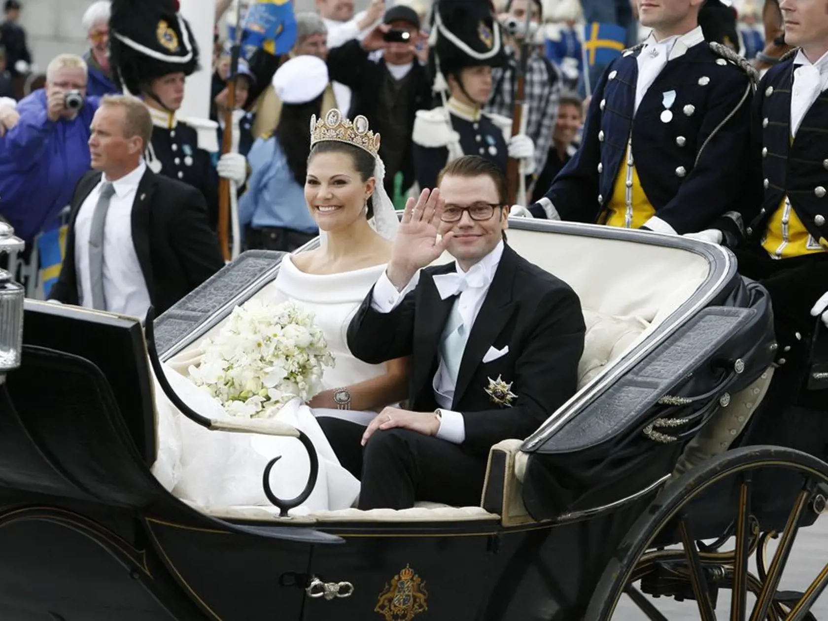 Korunná princezná Victoria & Daniel Westling: Švédska princezná si vzala svojho osobného trénera v roku 2010.