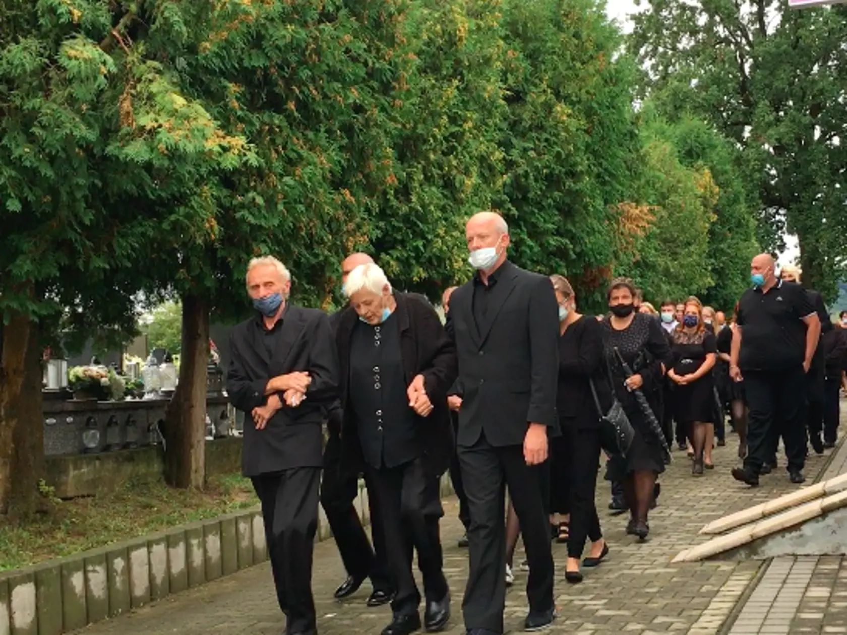 Rodičia zosnulého Mariána.