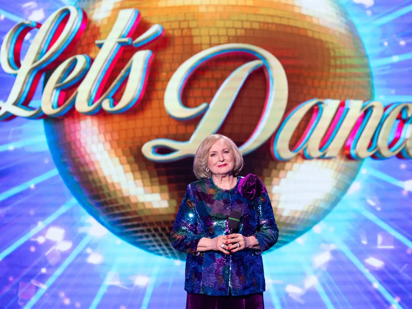 Na snímke bývalá hlásateľka Ada Straková počas šiesteho kola Let's dance 2025.