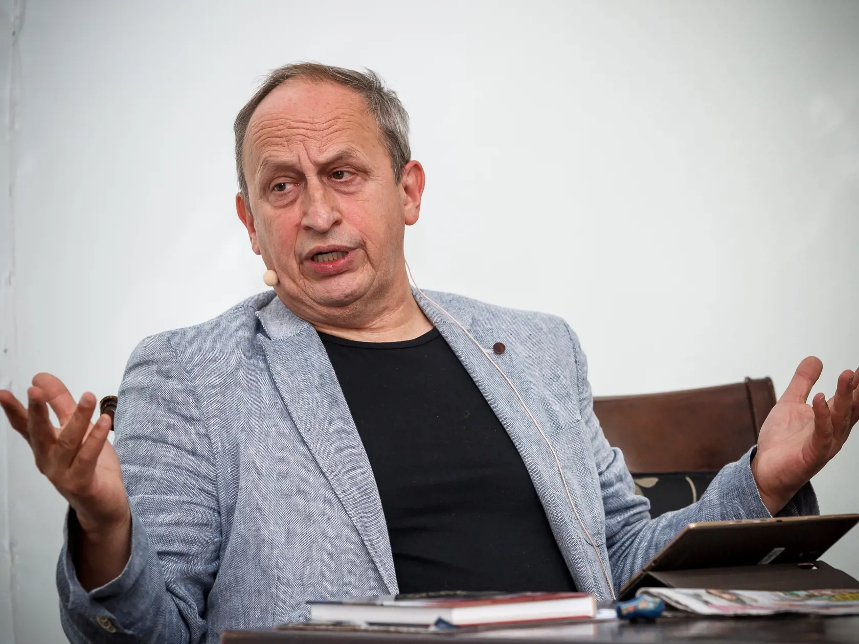 Jan Kraus pocas svojej talkshow v centre Bratislavy