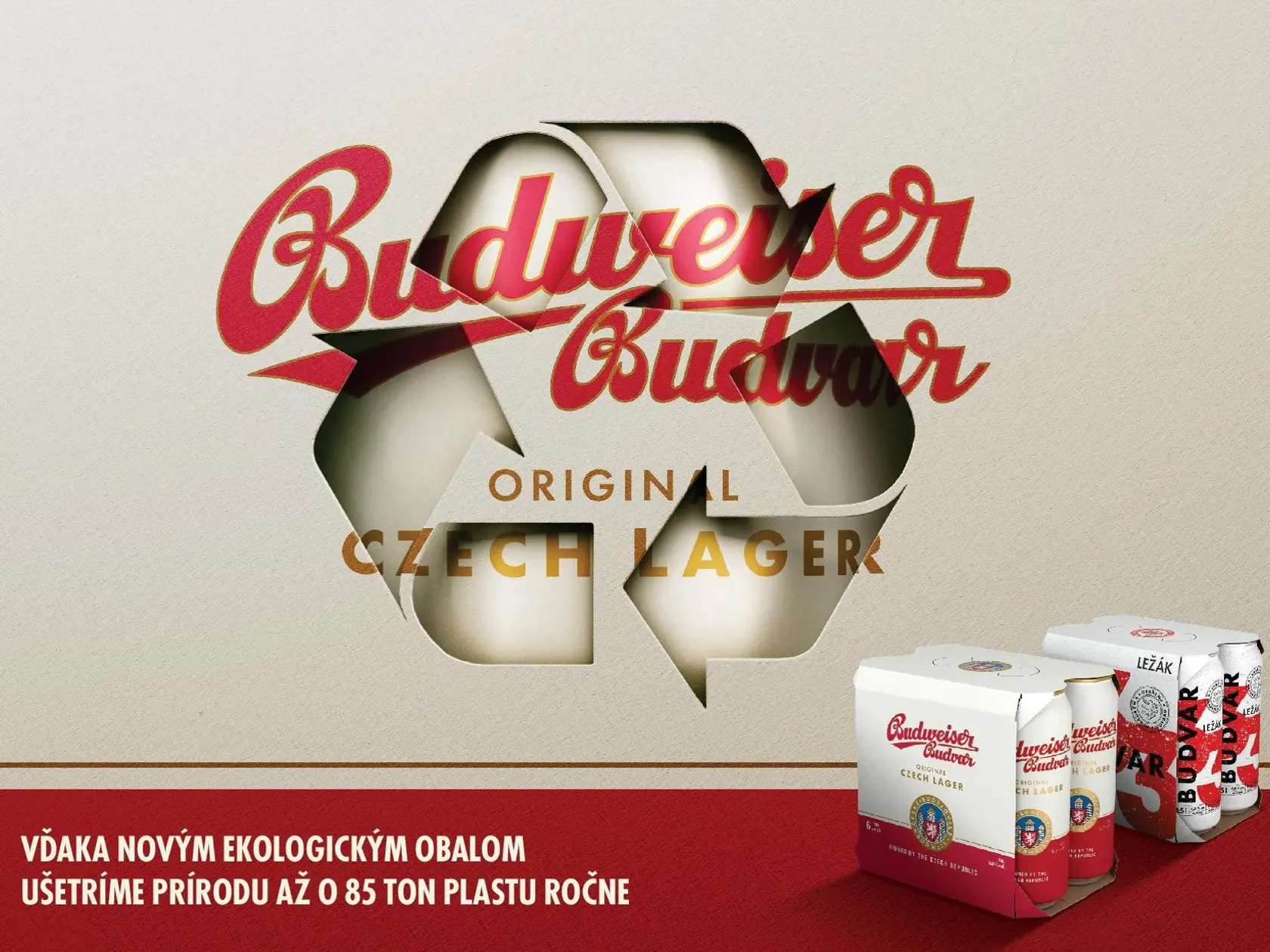 Dali ste si už Budweiser Budvar Original v ekologickom balení?