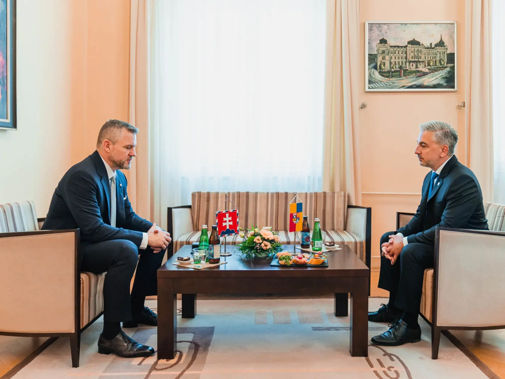 Prezident Peter Pellegrini navštívil v Košiciach aj župana Rastislava Trnku.