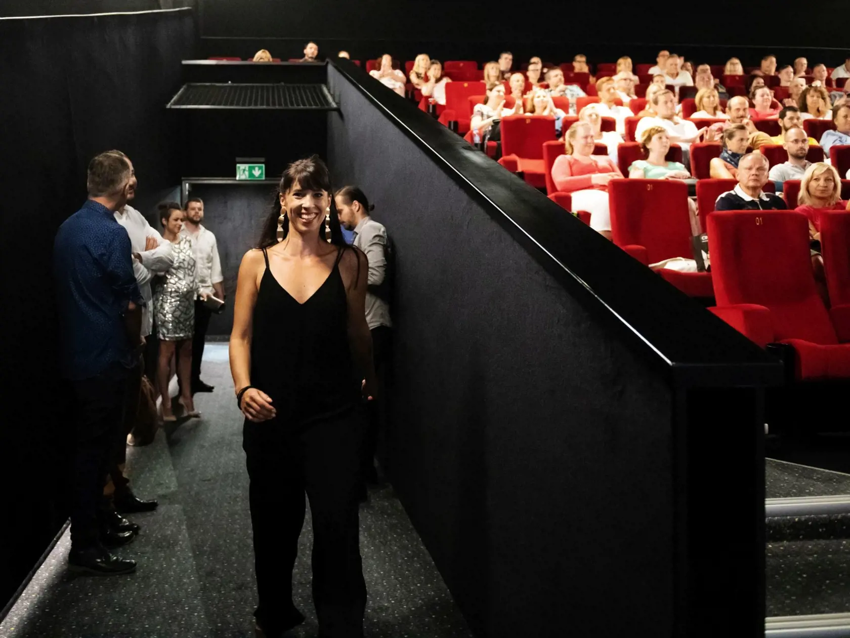 Vo filme stvárnila najlepšiu kamarátku hlavnej hrdinky Zuzana Porubjaková.