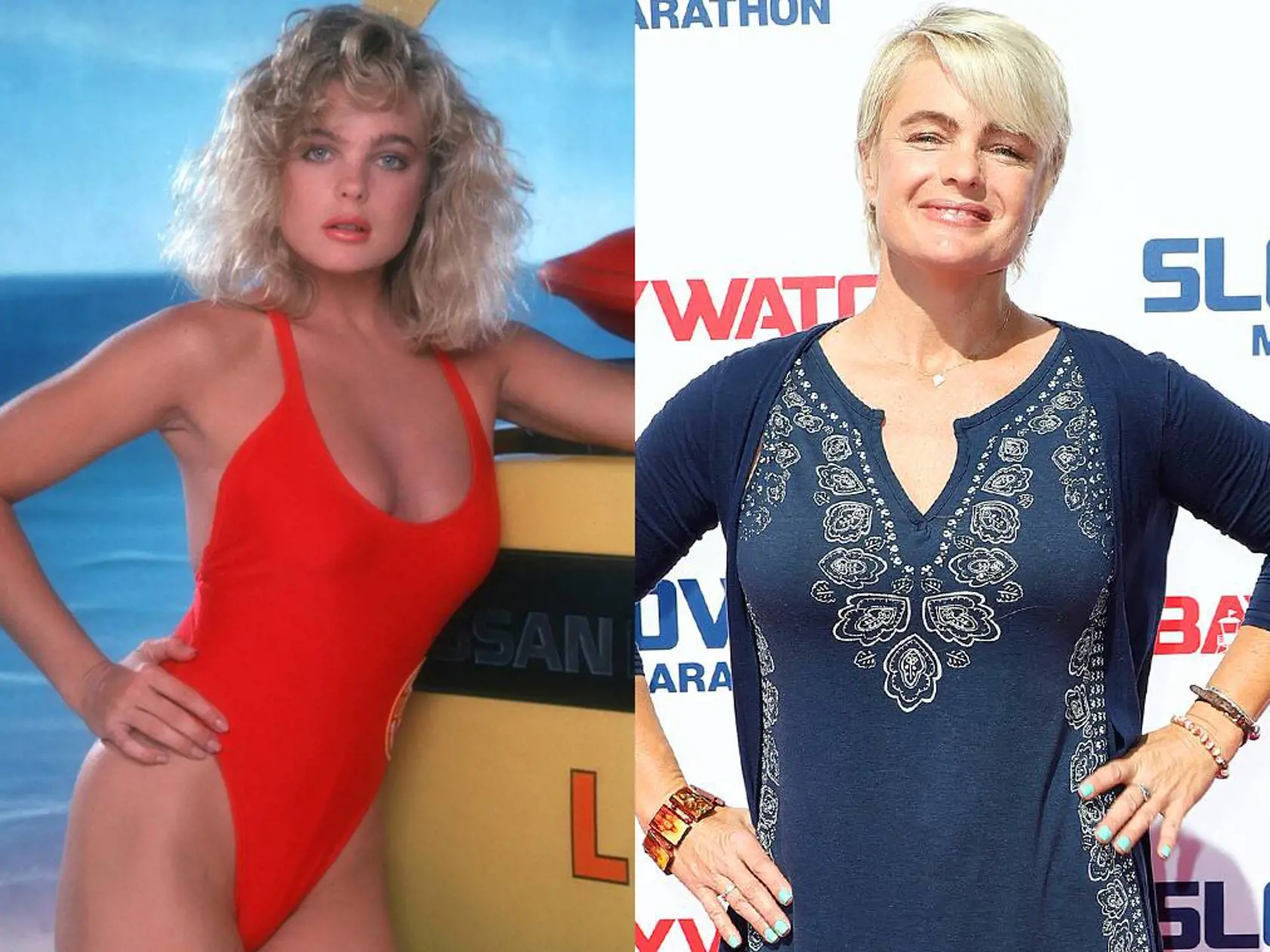 Erika Eleniak. Jedna z najobľúbenejších hviezd seriálu pobrežnú hliadku opustila už v roku 1993 a pokračovala s kariére najmä malými úlohami.