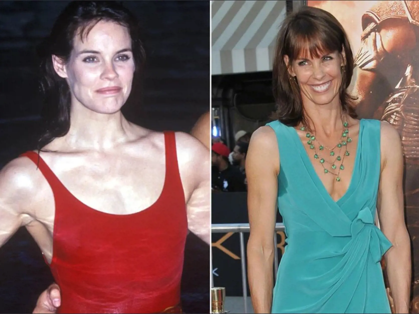 Alexandra Paul. Herečka známa ako záchranárka Stephanie hviezdila aj v ďalšom kultovom seriáli Melrose Place a dnes je okrem herectva aj wellness trénerkou.
