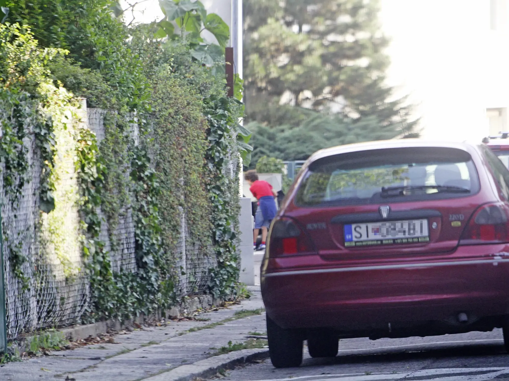 Bývalého zabávača sme zastihli, ako išiel po syna k expartnerke Mórovej.