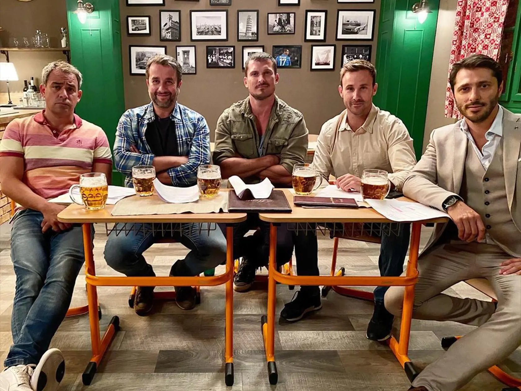 Hviezdy Oteckov si spolu vyšli na pivo.