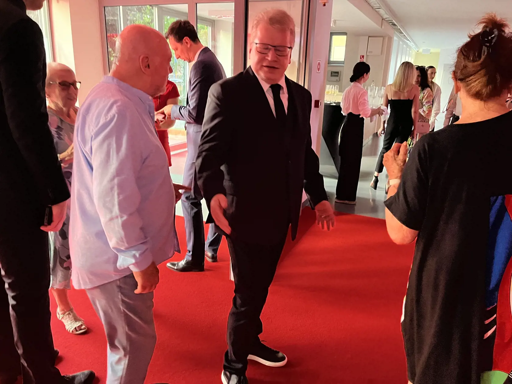 Na otvárací ceremoniál prišiel aj jazzový spevák Peter Lipa,
