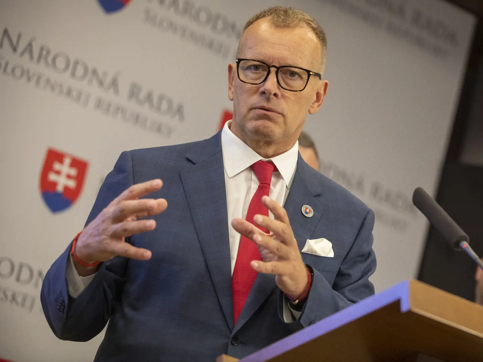 Na snímke je TK SME-RODINA , Boris Kollár k výstavbe nájomných bytov.
