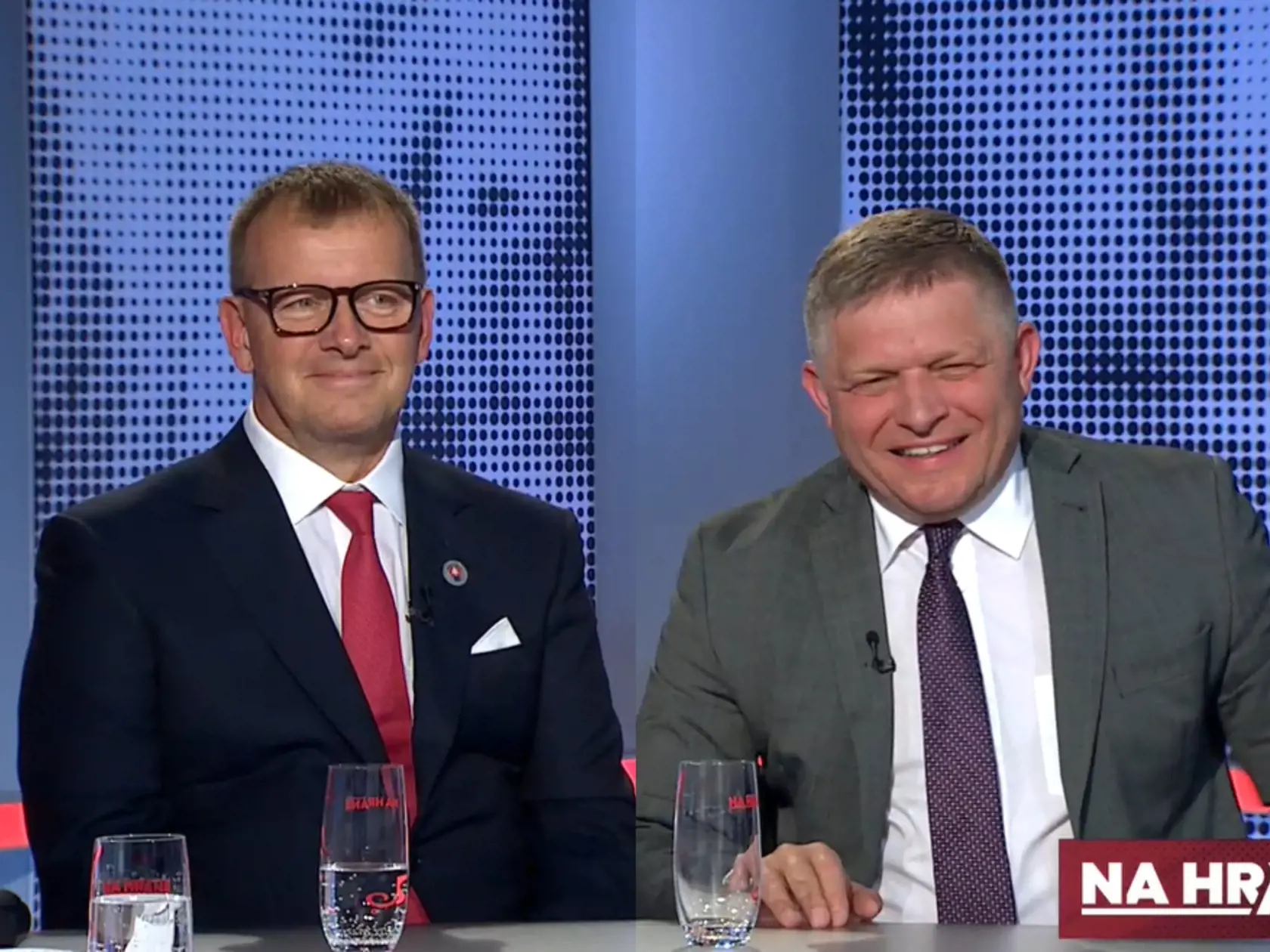 Boris Kollár a Robert FIco