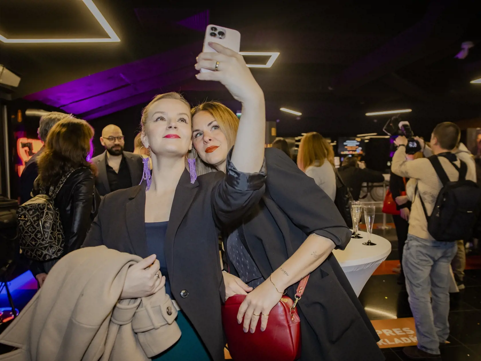 Na snímke Kristína Tormová počas slávnostnej premiéry filmu Buď chlap!