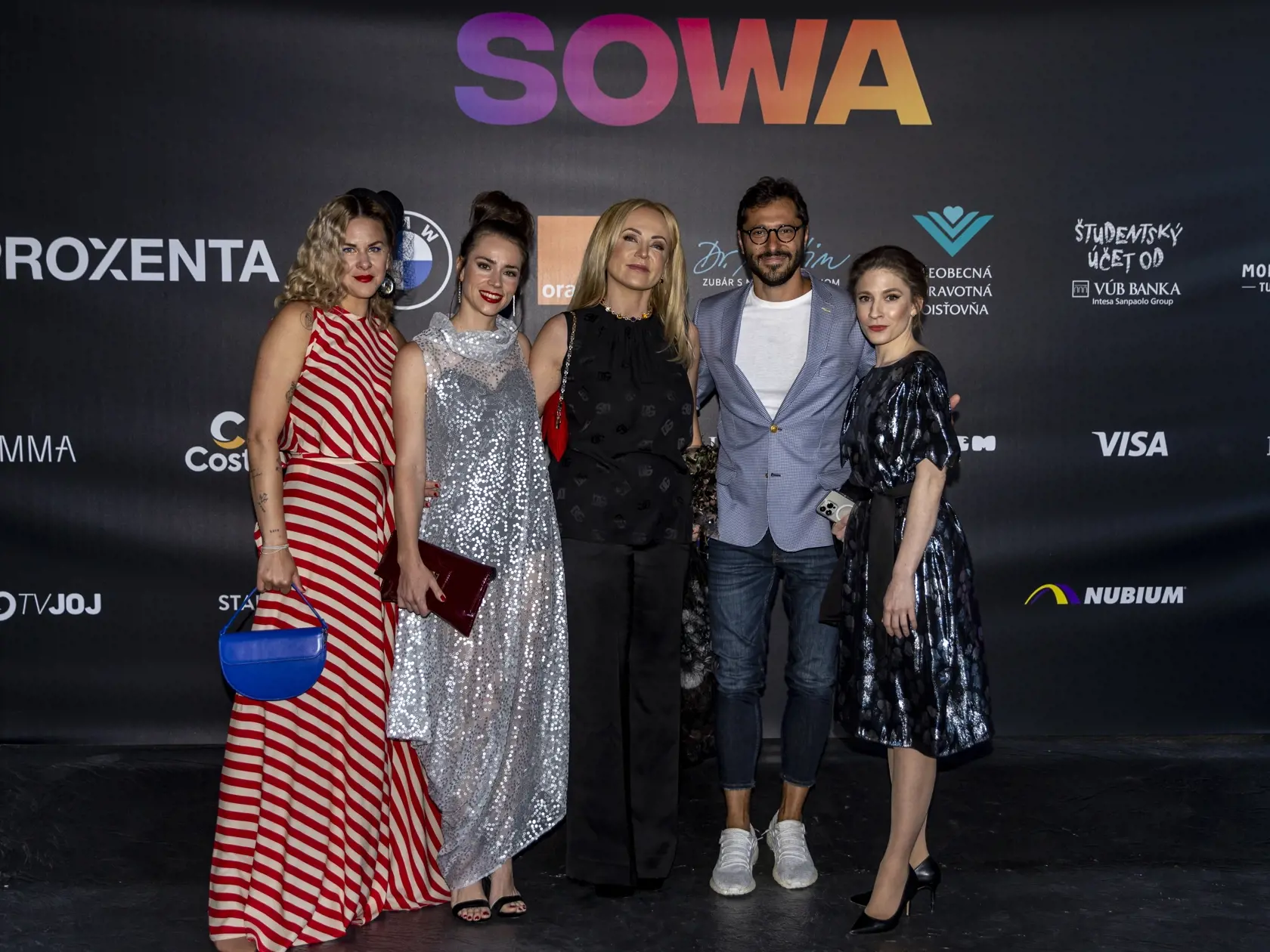 Kristína Tormová, Gabriela Marcinková, Braňo Deák a Jana Kovalčíková.