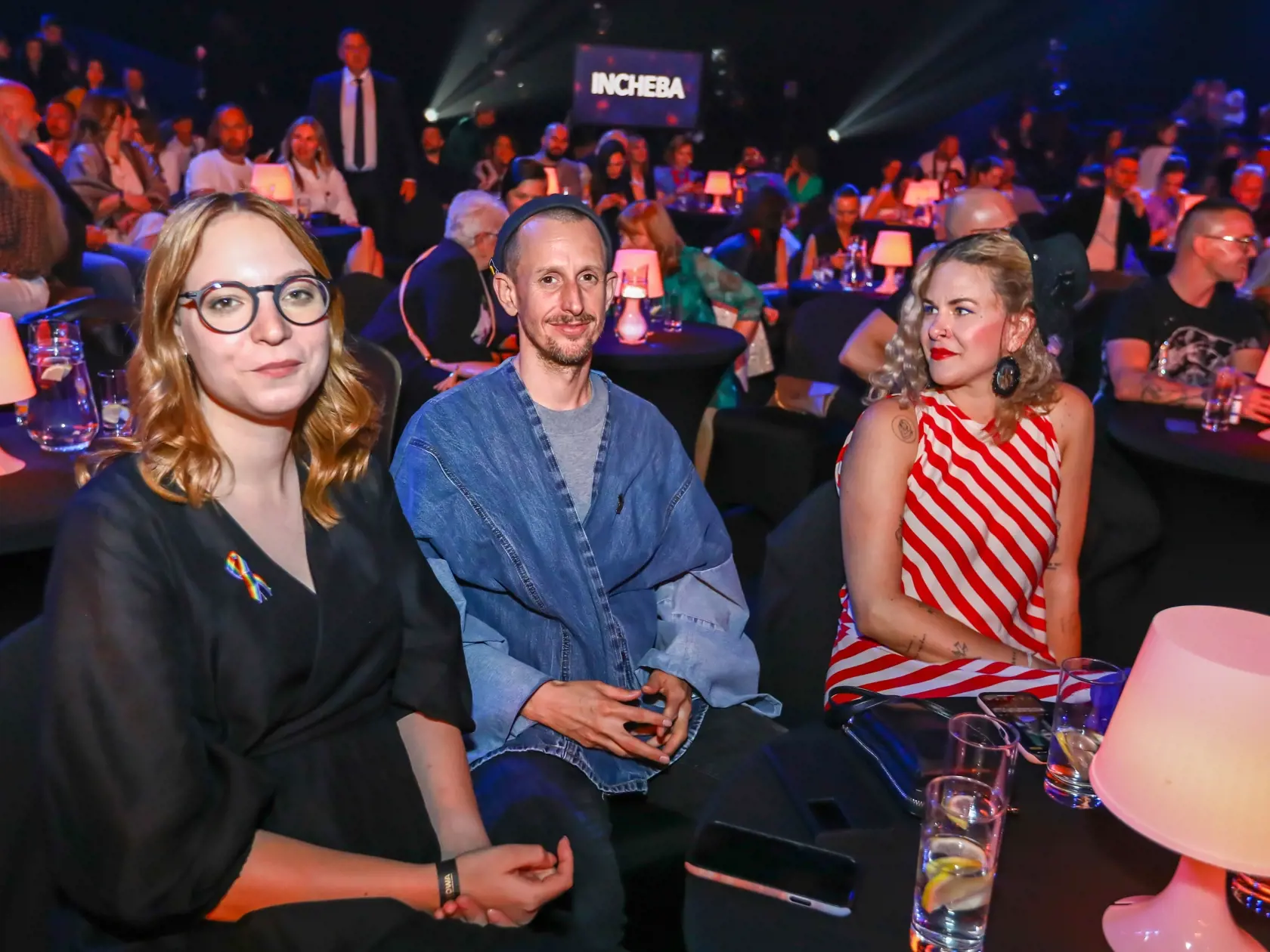 Na snímke Roman Samotný a Kristína Tormová počas 4. ročníka Social Awards Slovakia "SOWA" v Bratislave.