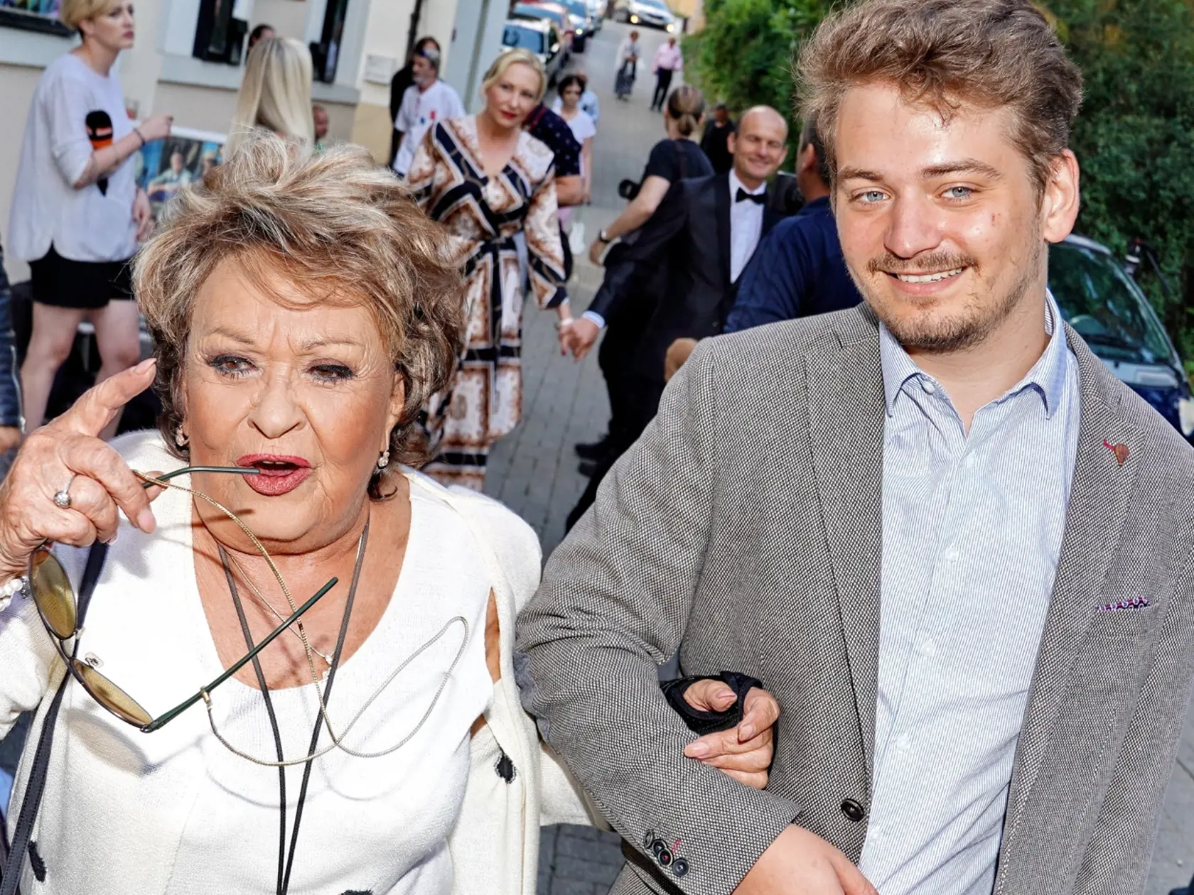 Jiřina Bohdalová, vnuk Vojtěch. Verili by ste, že herečka bude mať o dva roky deväťdesiat?