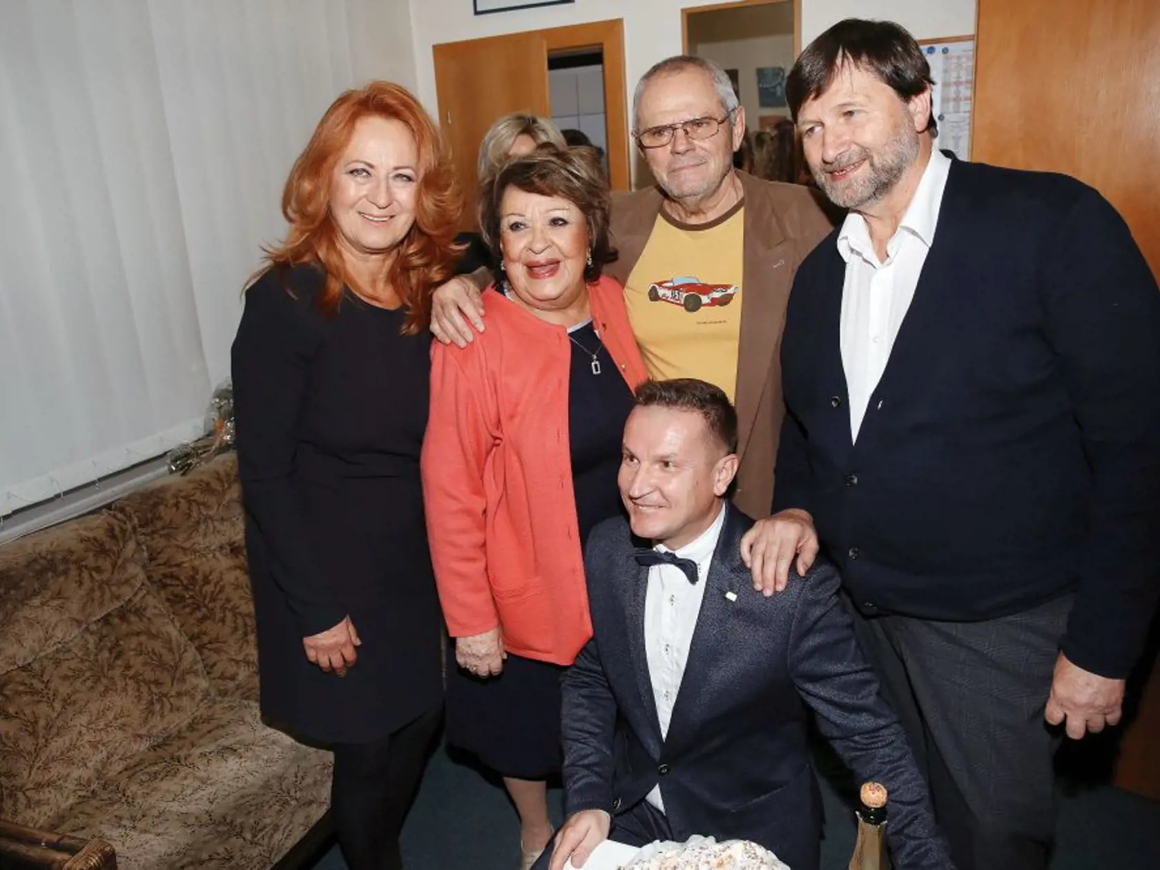 Premiéru si nenechala ujsť ani Simona Stašová a principál Jan Hrušínský.