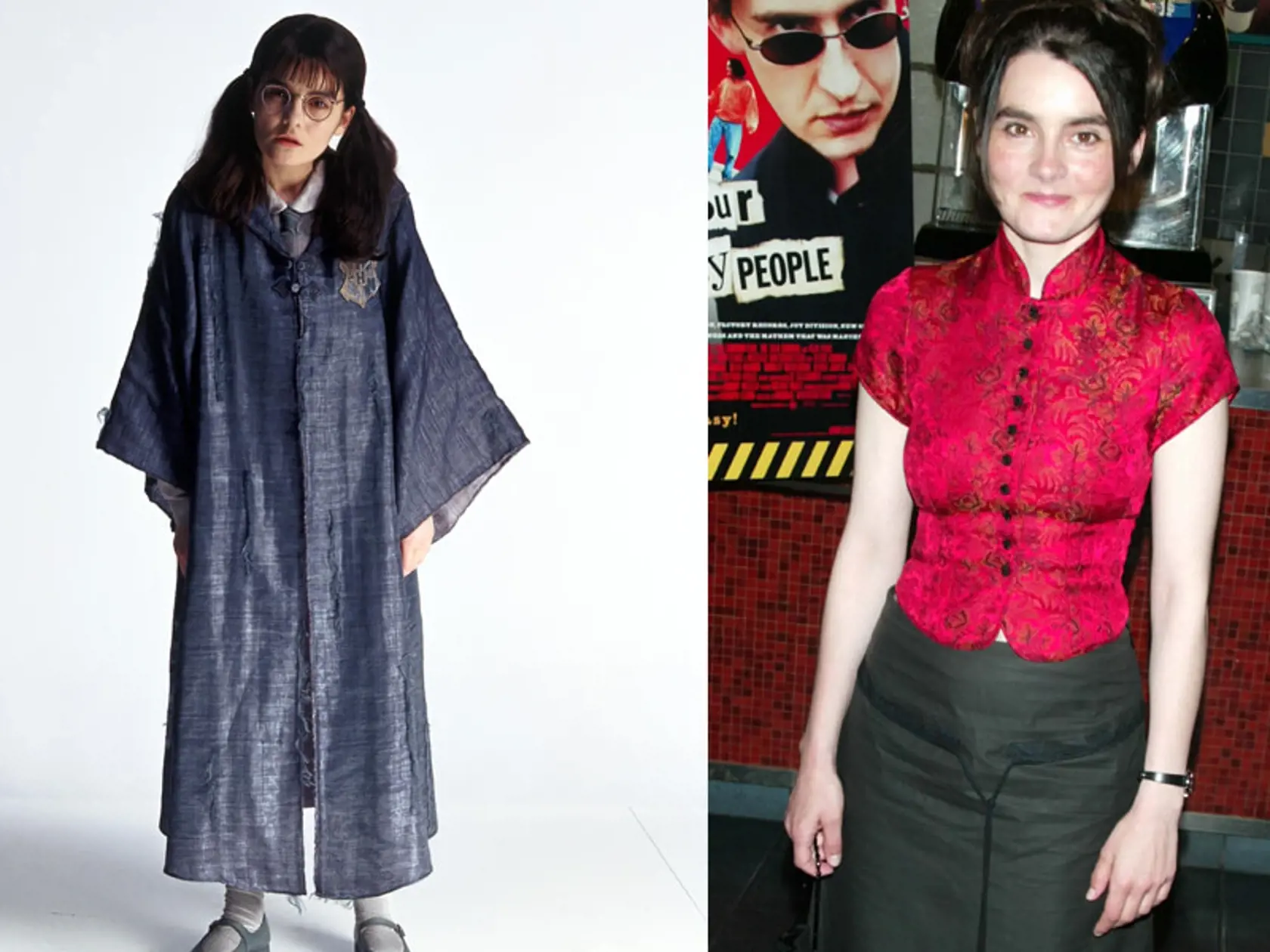Shirley Henderson vo filme Harry Potter a tajomná komnata: Mala až 36 rokov, keď stvárnila 14-ročnú Myrtle.