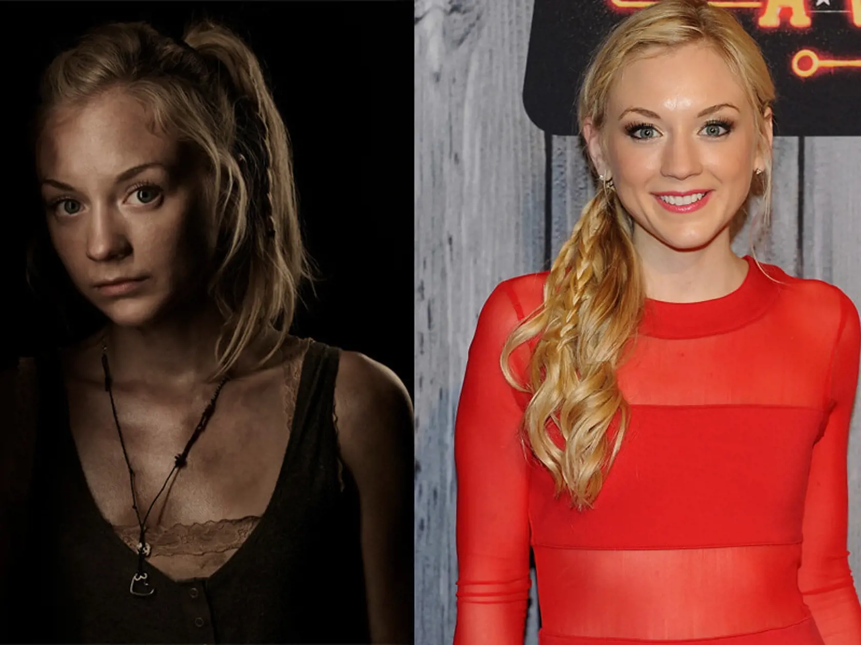 Emily Kinney vo Walking Dead: Mala 26 a hrala 16-ročnú.