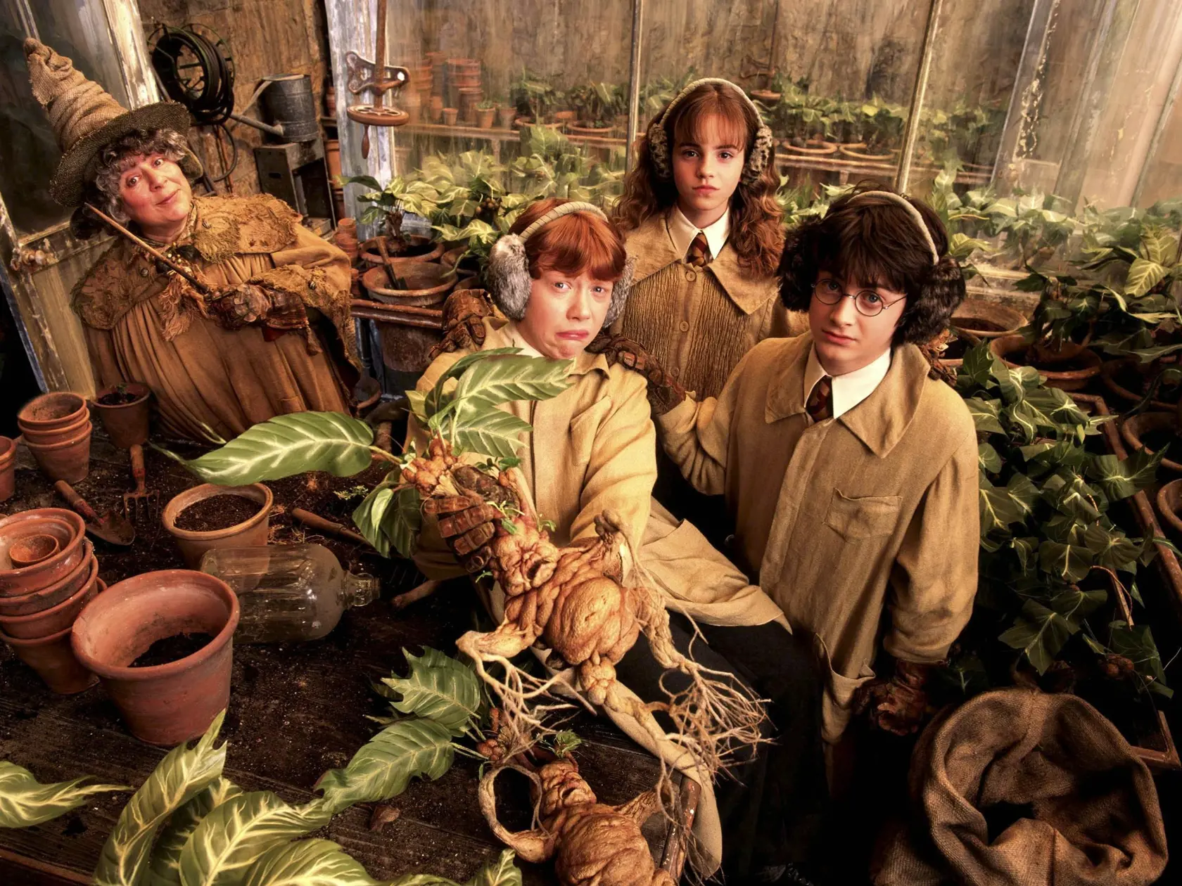 Rupert Grint, Emma Watson a Daniel Radcliffe