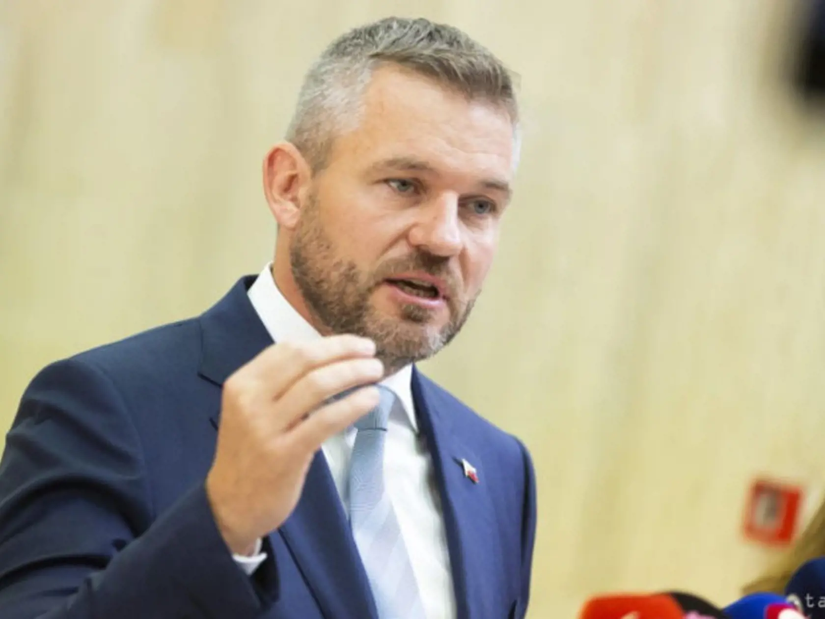 Líder Hlasu-SD Peter Pellegrini.