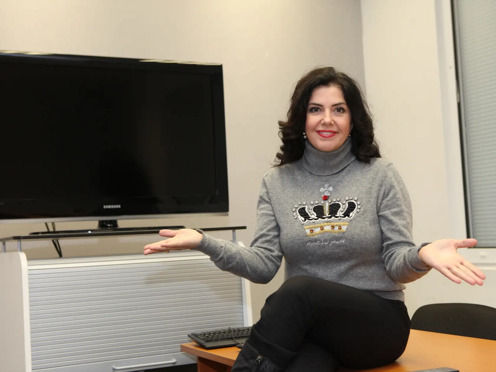 Iveta Malachovská, herečka, profesorka, 
