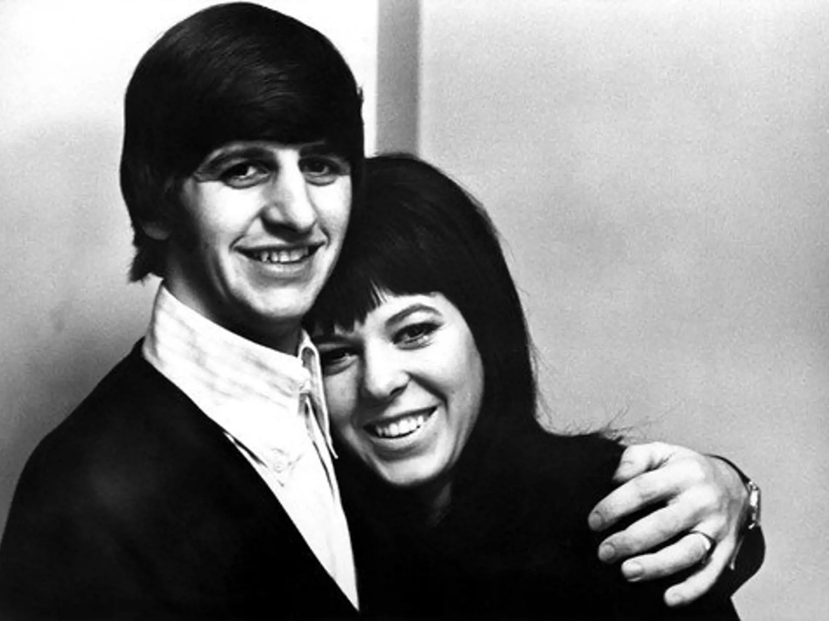 Ringo Starr, English musician and actor who gained worldwide fame as the drummer for the Beatles, marries Maureen Cox at Caxton Hall Registry Office in London on February 11th 1965., Image: 137555543, License: Rights-managed, Restrictions: , Model Release: no, Credit line: Profimedia, TEMP Camerapress