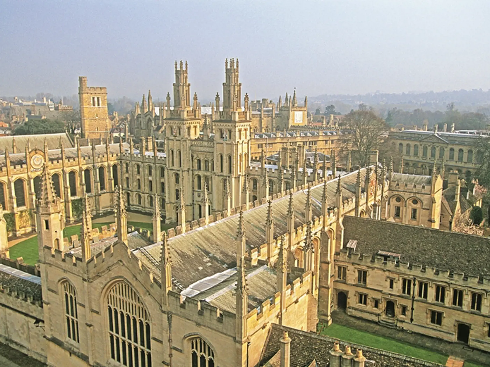 Oxfordská univerzita - ako z Harryho Pottera.
