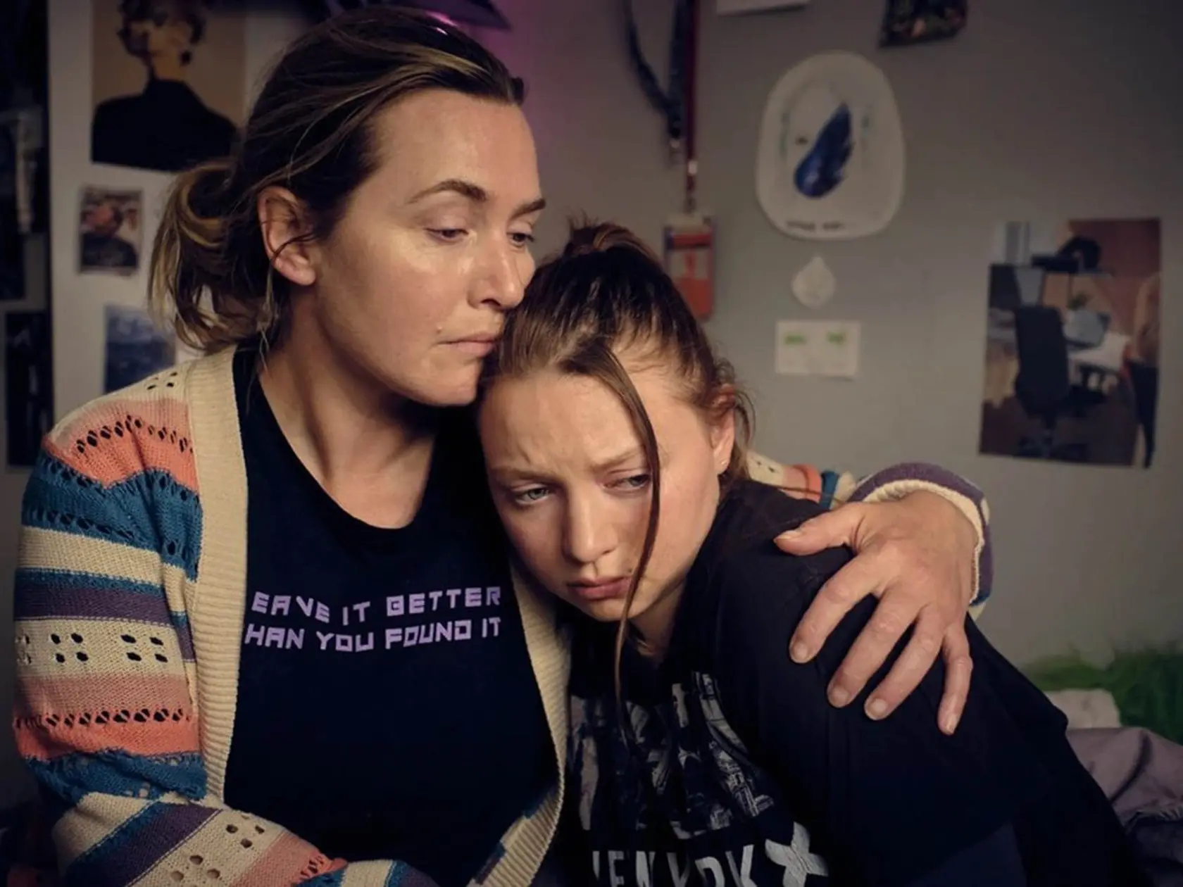 Herečka Kate Winslet s dcérou v dráme "I Am Ruth"