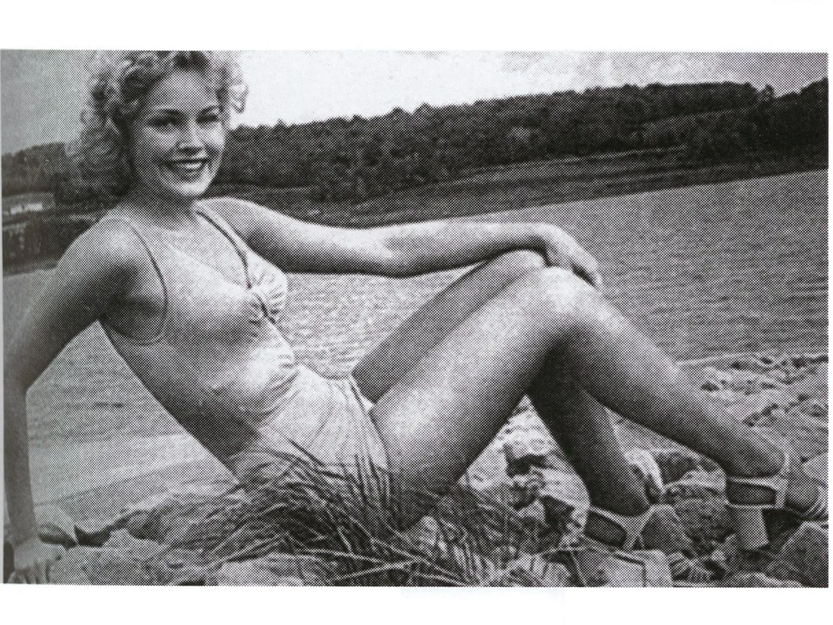 May 23, 2005; Meadville, PA , USA;  Actress SHARON STONE as a young girl posing in her bathing suit., Image: 16771578, License: Rights-managed, Restrictions: , Model Release: no, Credit line: Profimedia, ADMedia