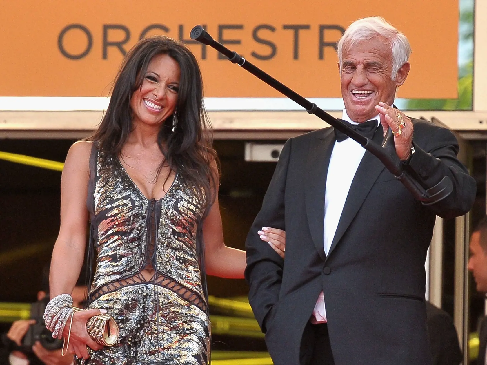 Jean-Paul Belmondo a jeho expriateľka Barbara Gandolfi.