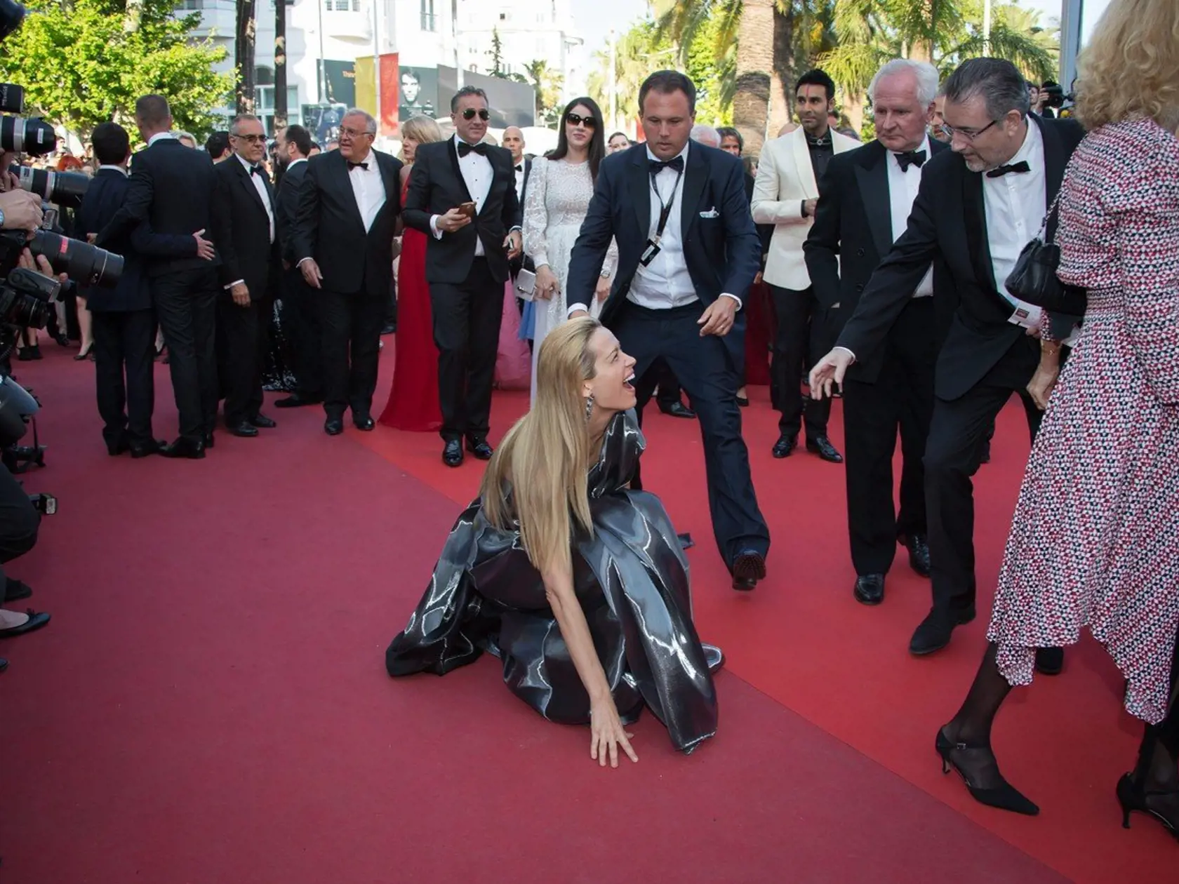 France Cannes  17/05/2016  Petra Nemcova arrive sur le tapis rouge du film Julieta lors de la 69eme edition du festival de Cannes  Petra Nemcova arrives on the red carpet for the movie Julieta for the 69th Cannes Film Festival, Image: 285354689, License: Rights-managed, Restrictions: , Model Release: no, Credit line: Profimedia, MAXPPP