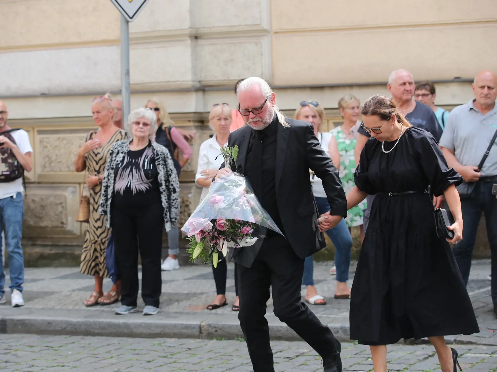 Vašo Patejdl s manželkou.