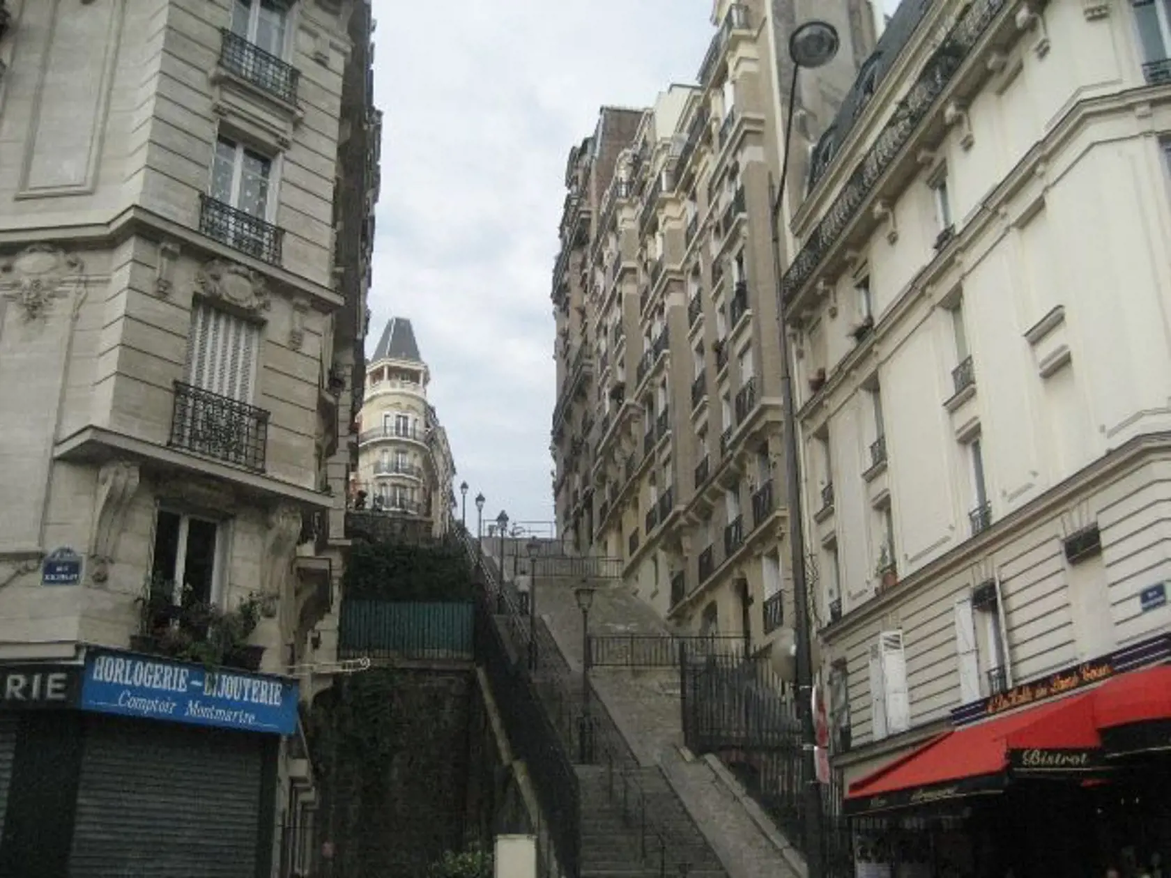 Schody na Montmartre