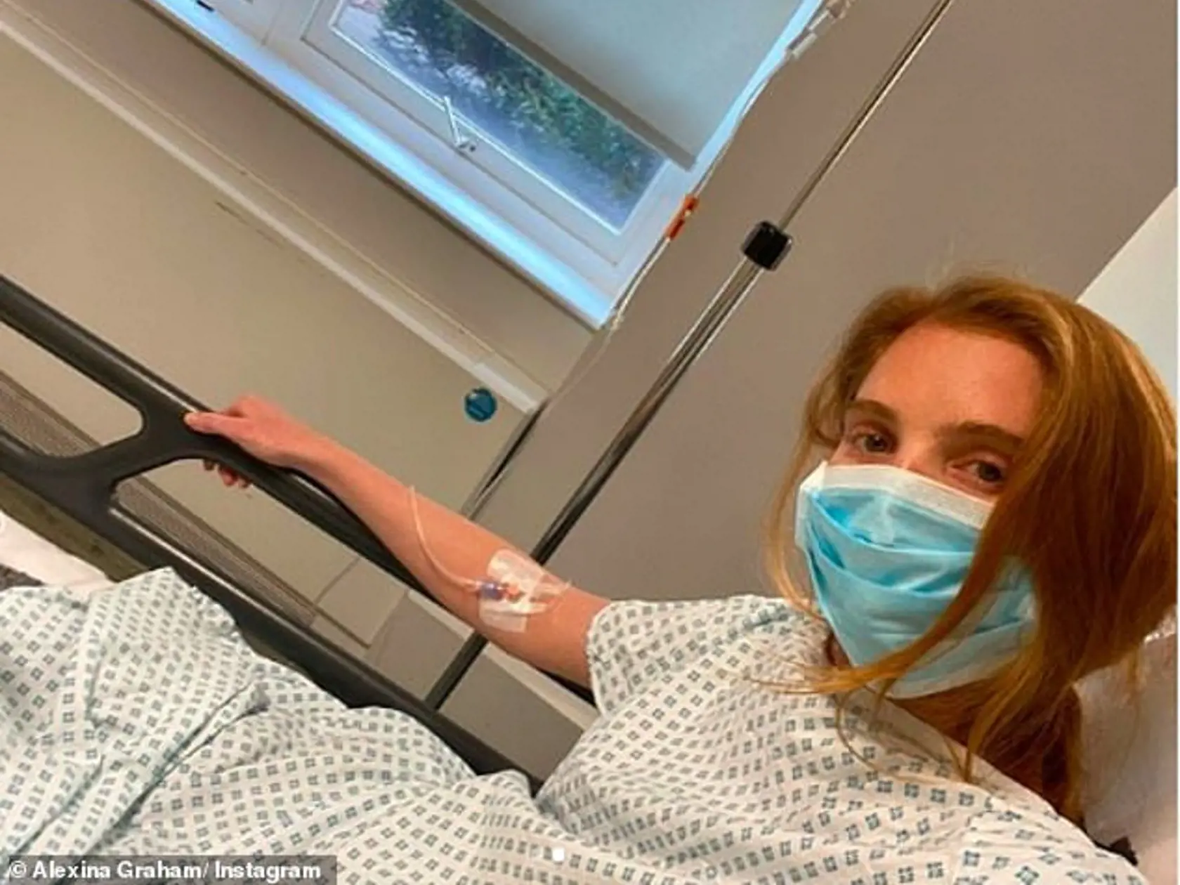 Alexina Graham skončila v nemocnici. Koronavírus jej dal poriadne zabrať.