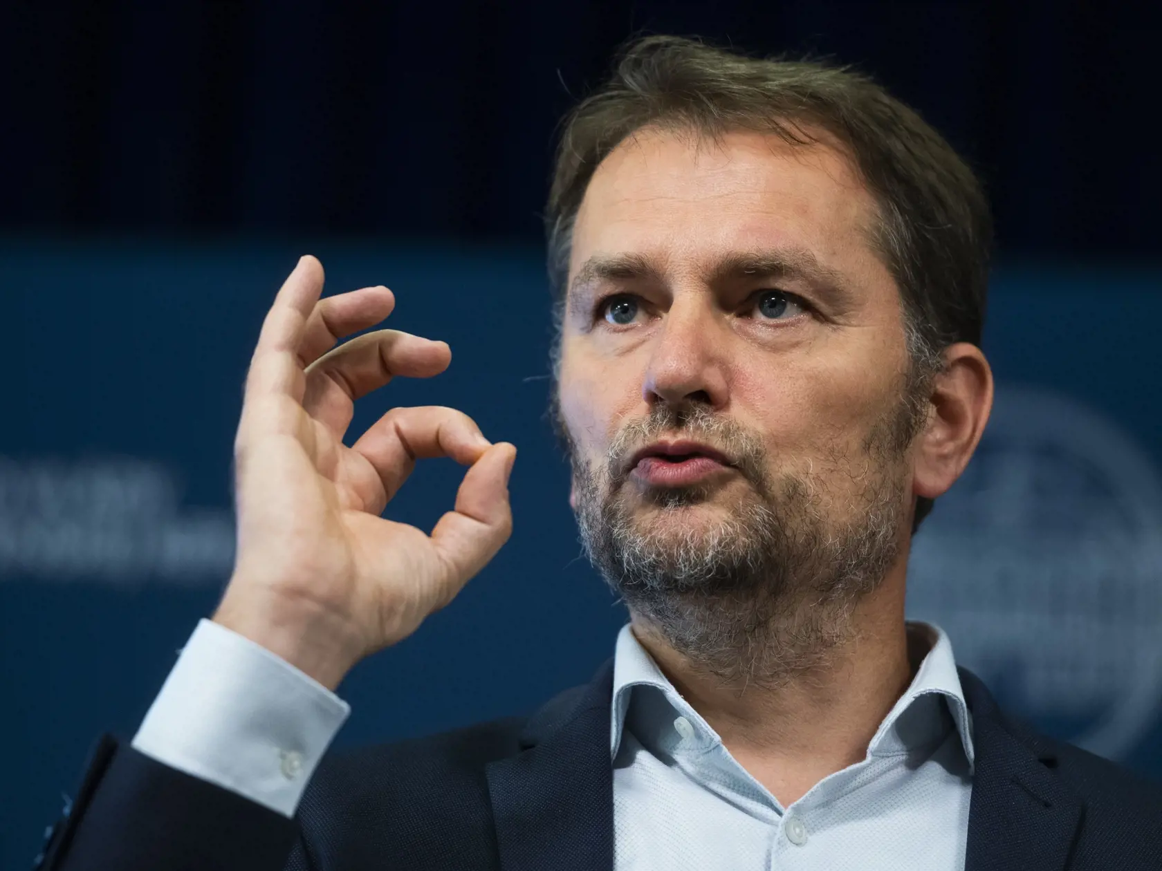 Na snímke sprava podpredseda vlády SR a minister financií Igor Matovič (OĽaNO)