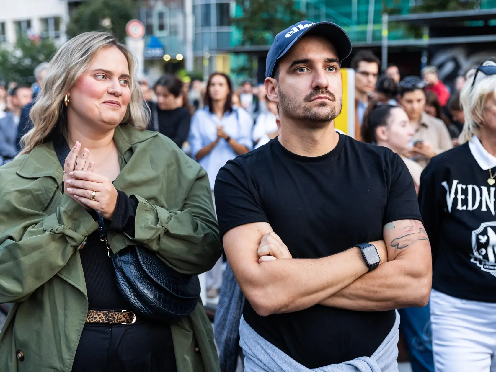 Protest na podporu kultúrneho štrajku: Jakub Petraník.
