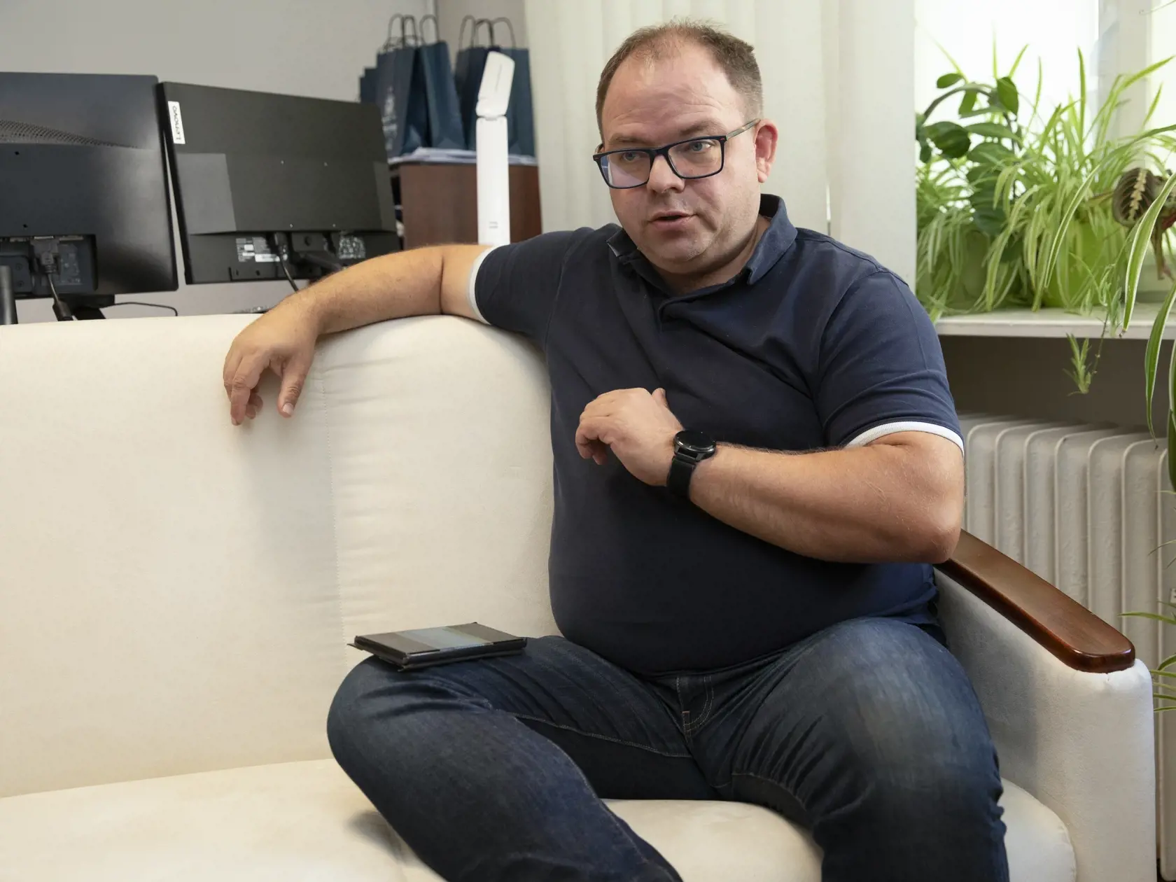 Na snímke je šéf prieskumnej agentúry AKO Václav Hřích.