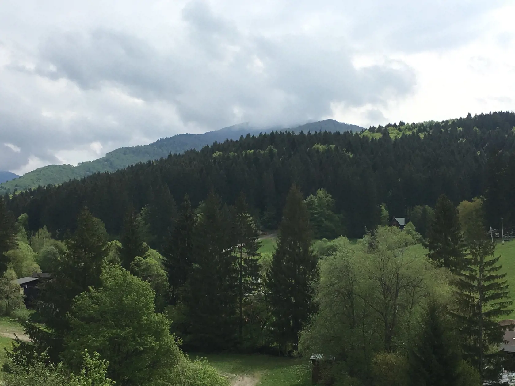 Miesto, kam sa Dávid vybral na štvorkolke spolu s
kamarátkami.