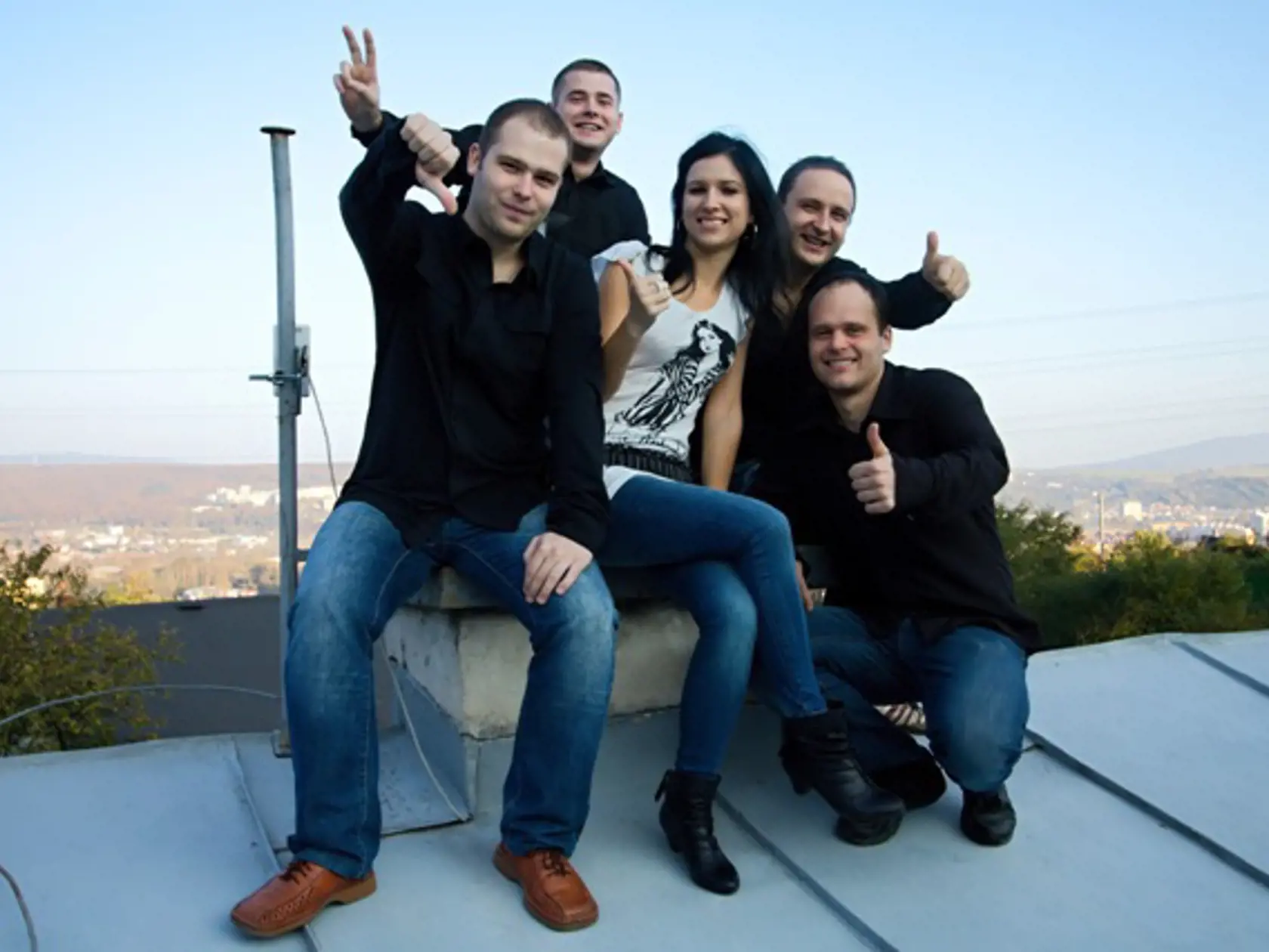 Silvayovci (zľava): Gabriel,
Pavol, Slavomíra, Juraj
a Miloš.