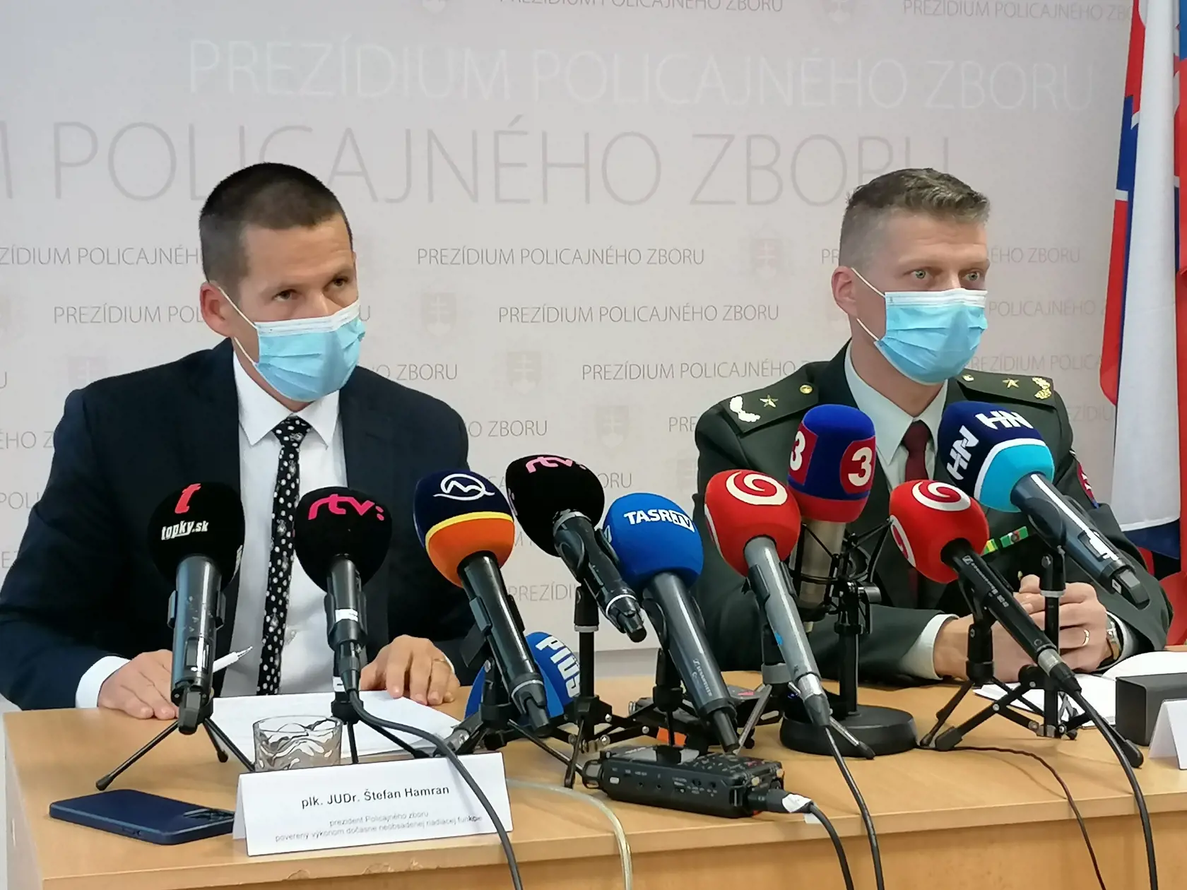 TK dočasného policajného prezidnta Štefana Hamrana 